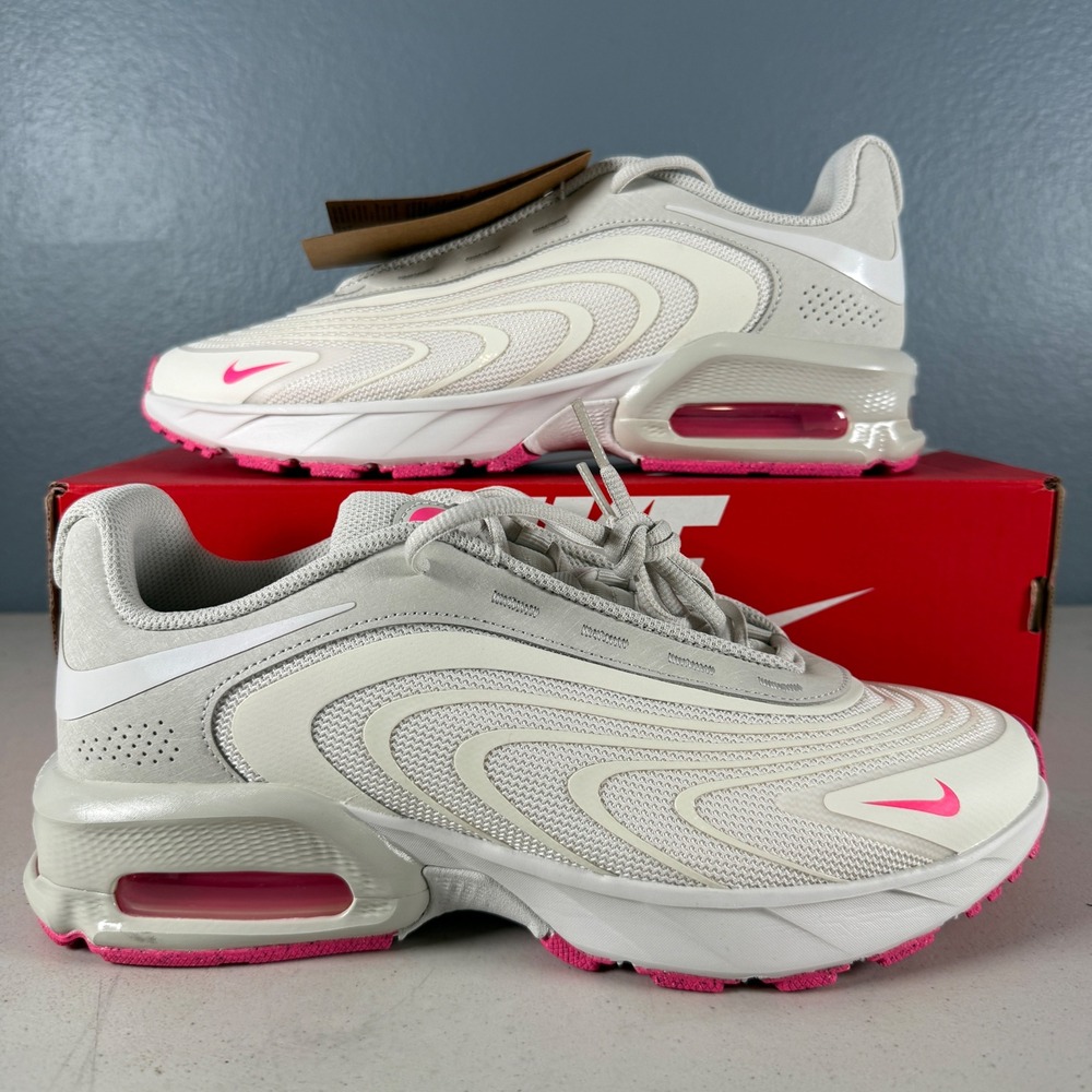 Nike Air Max Fire Phantom Hyper Pink Bone Women Running Shoes IF2620-002 Size 10